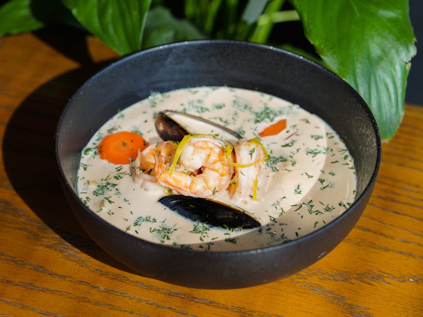 Creamy Seafood Chowder: A Delicious and Hearty Recipe for Seafood Lovers