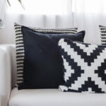 White and Black Decorative Pillows: Elevating Your Home’s Aesthetic
