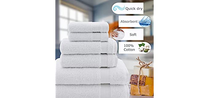 Elevate Your Bathroom: The Enduring Appeal of White Decorative Bath Towels